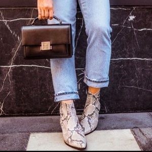 Dolce Vita Tavin Snake Print Stella Bootie